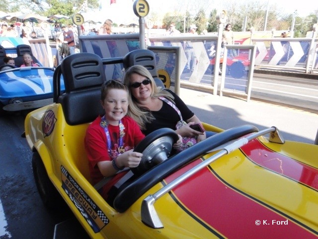 Carter and Kristing on Speedway