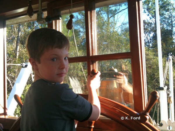 Carter on Jungle Cruise