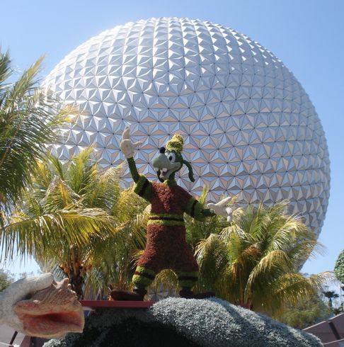 Spaceship Earth Flower and Garden Festival