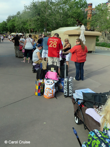 Entry line