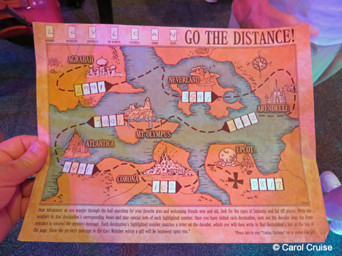 Scavenger Hunt Map