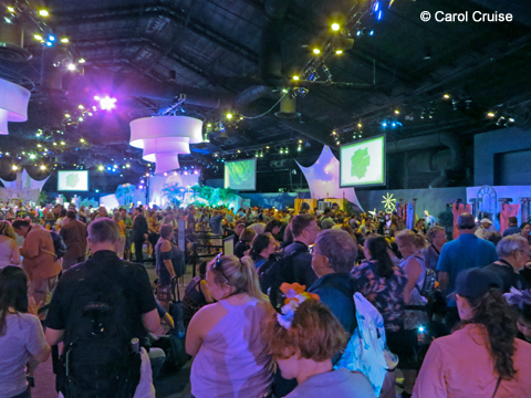 World ShowPlace was packed