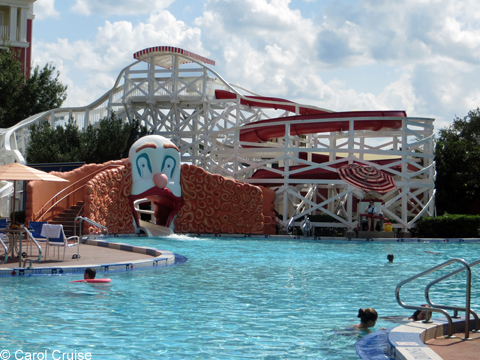 Boardwalk pool