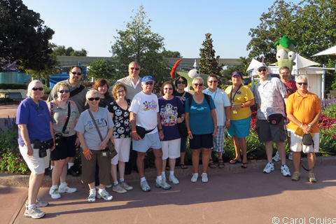 EPCOT breakfast group