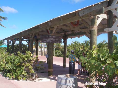 New Tram - Castaway Cay - Disney Cruise Line