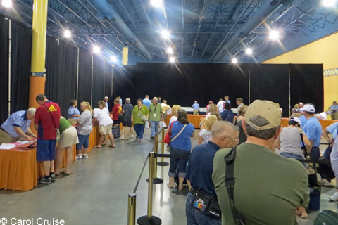Registration line