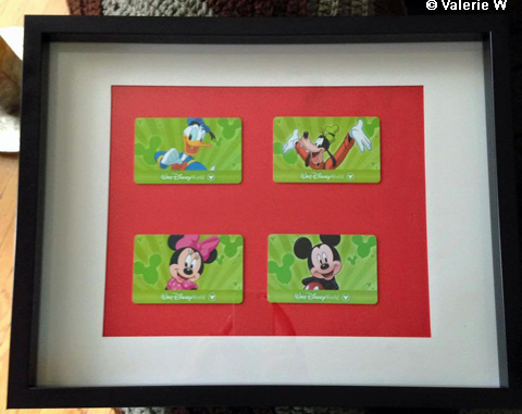 Framed Key To The World Cards