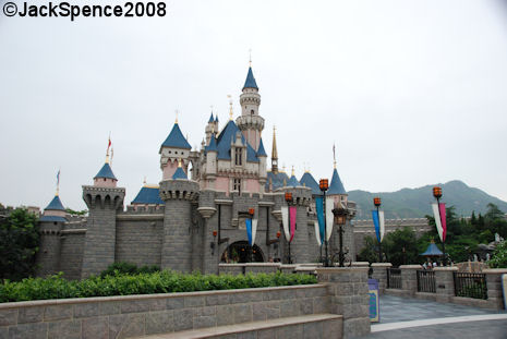 Hong Kong Disneyland Sleeping Beauty Castle