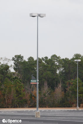 Parking Log Lamppost