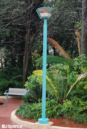 Dino Institute Lamppost