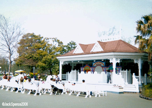 Plaza Bandstand Stage at Tokyo Disneyland