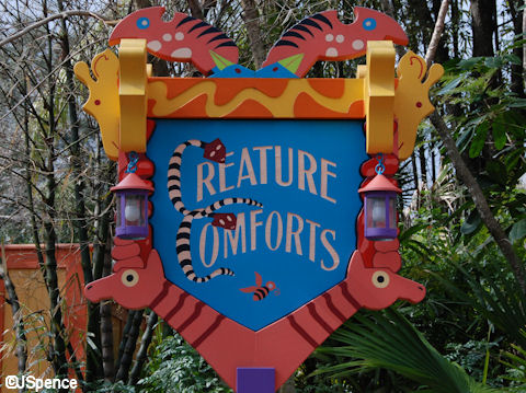 Creature Comforts Sign