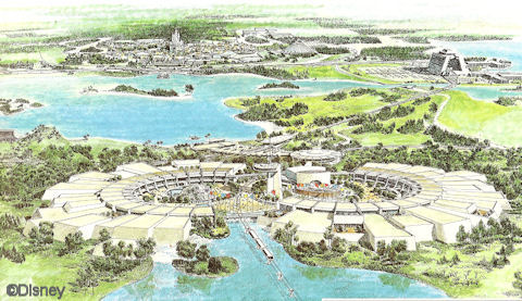 Early Epcot Concept Art