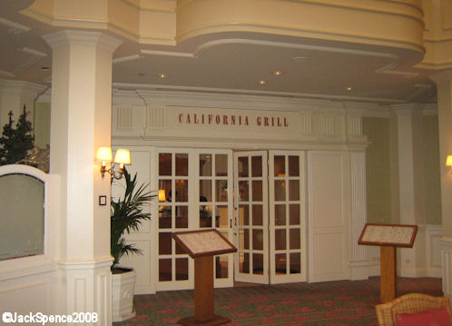 California Grill in the Disneyland Hotel at Disneyland Paris