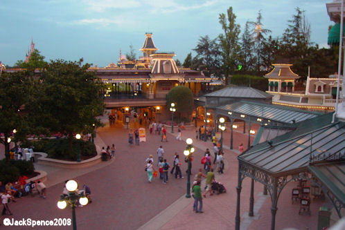 California Grill in the Disneyland Hotel at Disneyland Paris