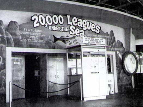 Disneyland 20,000 Leagues under the Sea walk through