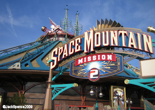 Disneyland Paris Space Mountain