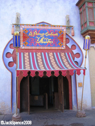 Le Passagé Enchant' d' Aladdin Adventureland Disneyland Paris