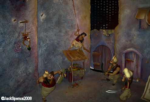 Le Passagé Enchant' d' Aladdin Adventureland Disneyland Paris