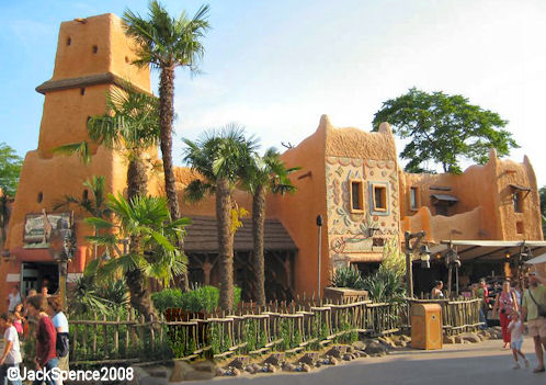 Timon and Pumba's Africa in Adventureland Disneyland Paris