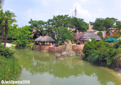 Timon and Pumba's Africa in Adventureland Disneyland Paris