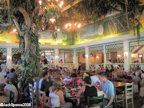 Colonel Hathi's Pizza Outpost in Adventureland Disneyland Paris