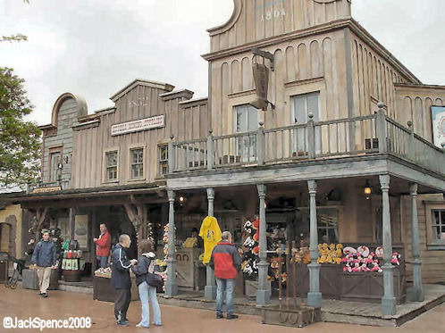 Disneyland Paris Frontierland Thunder Mesa