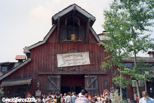Disneyland Paris Frontierland Cowboy Cookout Barbeque