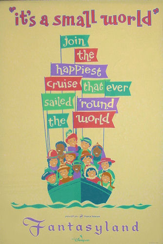 Disneyland Paris it's a small world