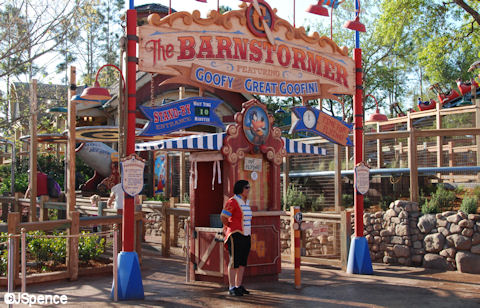 Barnstormer Entrance