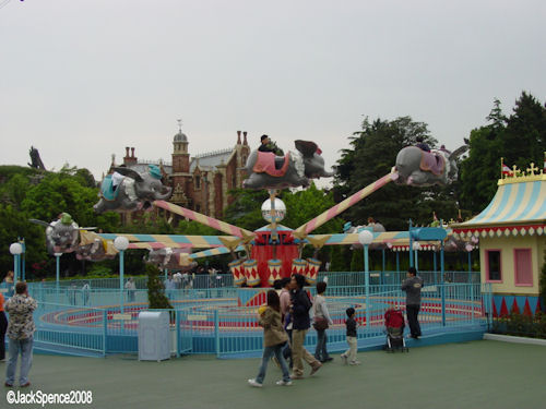 Dumbo The Flying Elephant Tokyo Disneyland
