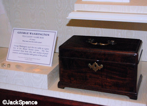 Washington Tea Caddy