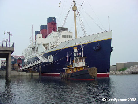 S.S. Columbia New York Harbor American Waterfront Tokyo DisneySea
