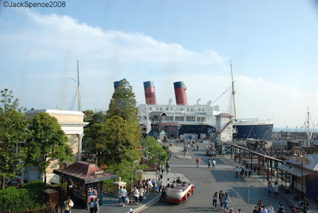 S.S. Columbia New York Harbor American Waterfront Tokyo DisneySea