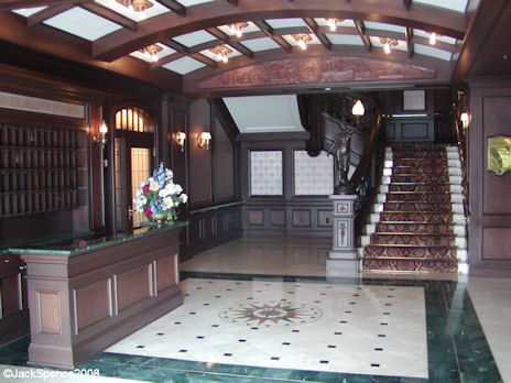 Interior S.S. Columbia New York Harbor American Waterfront Tokyo DisneySea