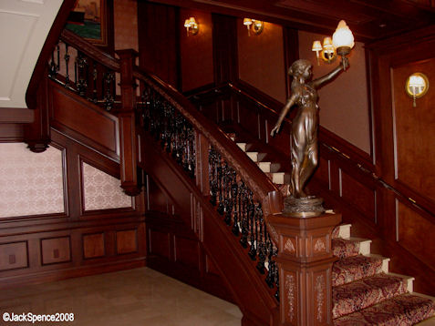 Interior S.S. Columbia New York Harbor American Waterfront Tokyo DisneySea
