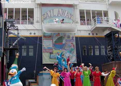 Dockside Stage New York Harbor American Waterfront Tokyo DisneySea