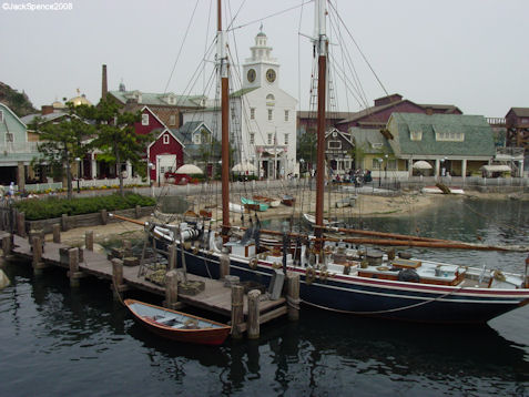 Cape Cod area at Tokyo DisneySea