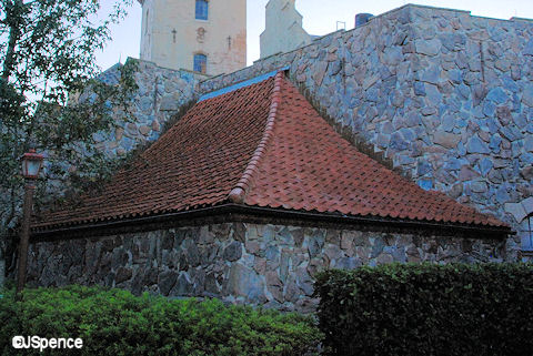 Rock Construction at Norway Pavilion