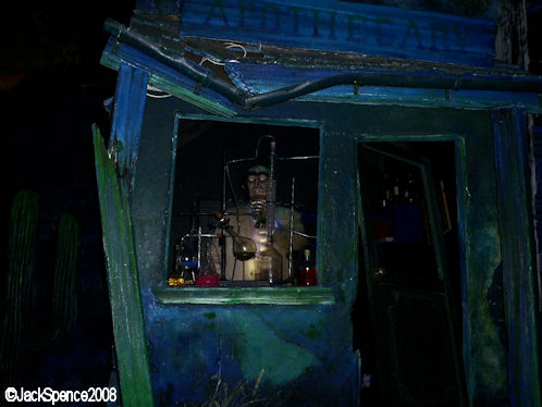 Ghost Town in Phantom Manor Disneyland Paris