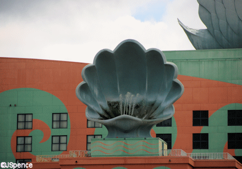 Clamshell Statue