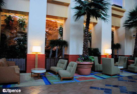 Lobby-like Hallway