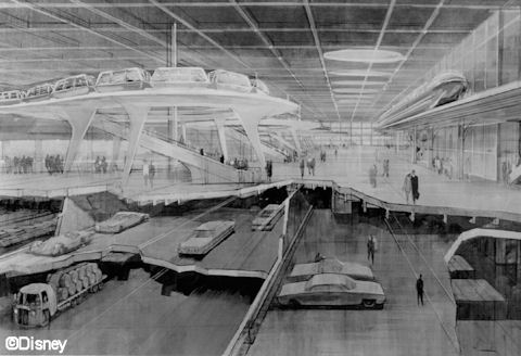 EPCOT Concept Drawing