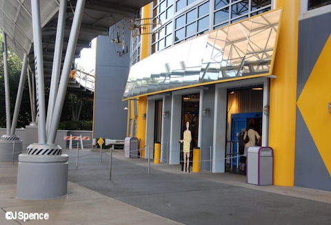 Test Track Entrance