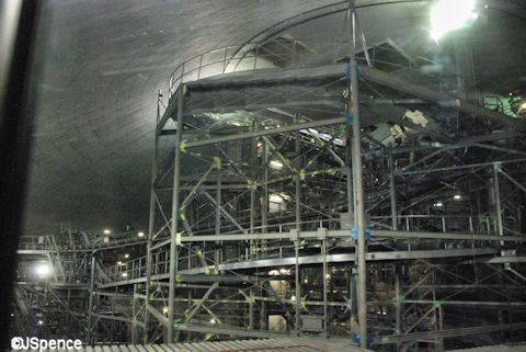 Space Mountain Track