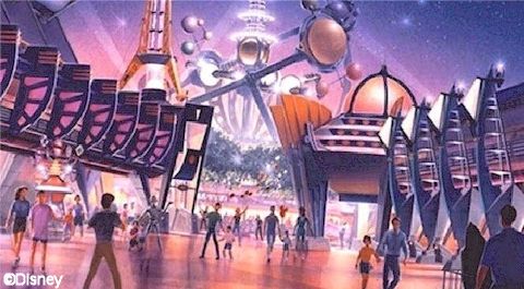 Tomorrowland Concept Drawing