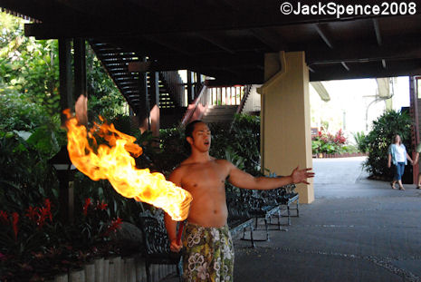 Torch Lighting Ceremony Polynesian Resort at Walt Disney World