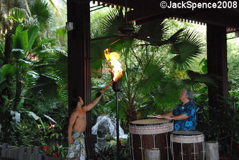 Torch Lighting Ceremony Polynesian Resort at Walt Disney World