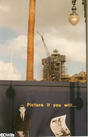 Tower of Terror Construction Photo