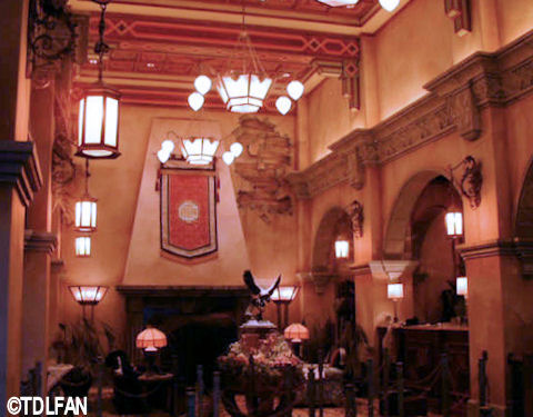 Paris Tower of Terror Lobby